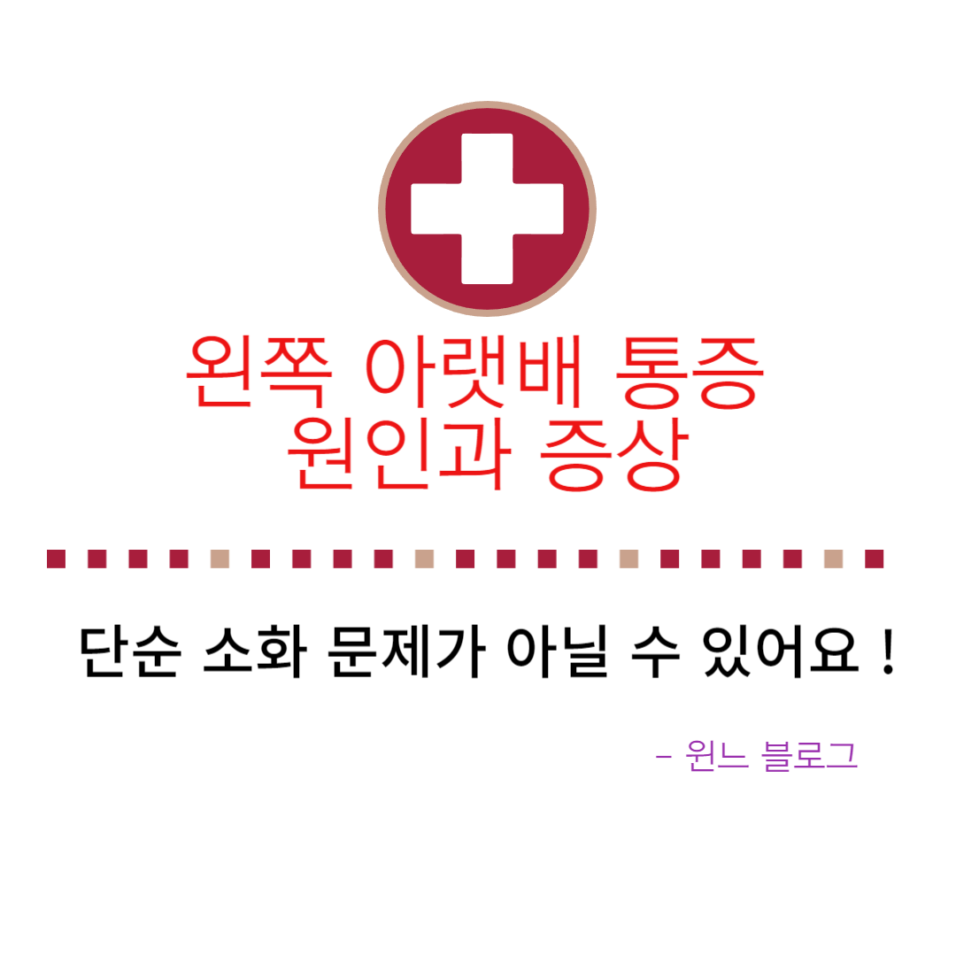 왼쪽 아랫배 통증