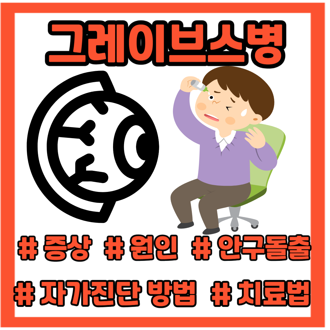 그레이브스병 증상 원인 안구돌출 자가진단 치료법
